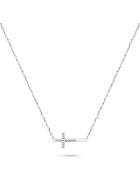 Timeless cross necklace NCL58W