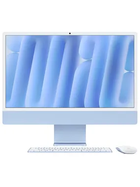 Apple iMac (Retina 4.5K, 24" 2021, 2 TBT3 + 2 USB-C, M1) Blue (Refurbished)