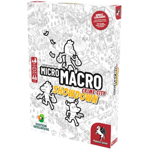 MicroMacro: Crime City 4 - Showdown, board game