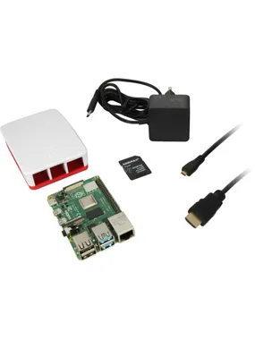 Raspberry Pi 4 4GB Starter Kit Set3, Mini PC