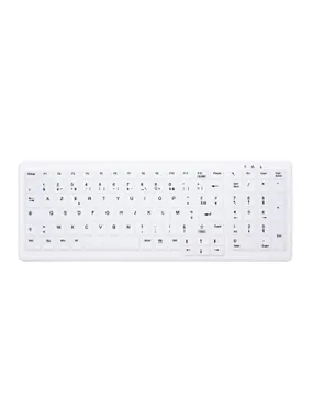 CHERRY AK-C7000 tastatūra RF Wireless AZERTY French White