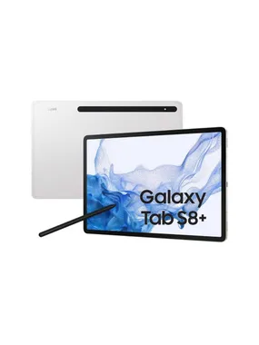 Galaxy Tab S8 Plus 128GB WiFi X800 Silver (Refurbished)