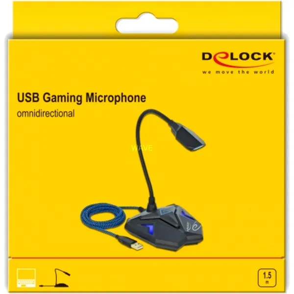 Desktop USB gaming microphone