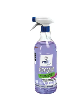 Mill Clean Wash liquid for cleaning windows, glass, mirrors, tiles with macchia fragrance 1.22 L