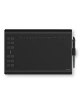 HUION H1060P grafiskais planšetdators 5080 lpi 250 x 160 mm USB melns