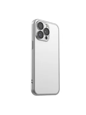 Protective phone case Joyroom JR-15Q2 for iPhone 15 Pro (matte gray)