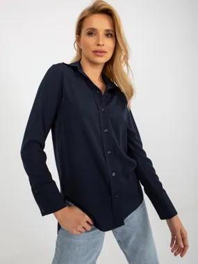 Women's navy blue Classic shirt