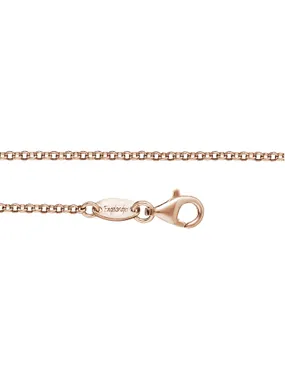 Pink gilded silver chain ERN-R