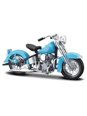 Metal model Motorcycle HD 1953 74FL Hydra Glide 1/18