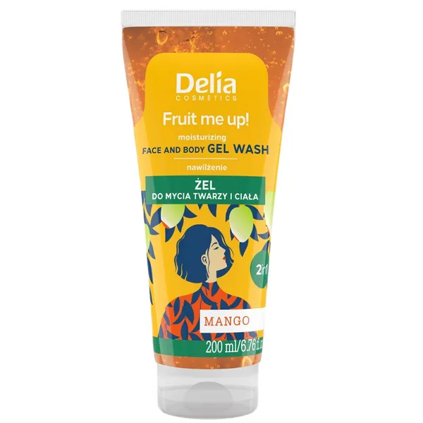 Fruit Me Up! Mango face and body wash gel 200ml