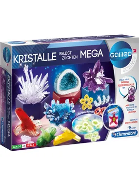 Grow your own crystals Mega, experimental kit