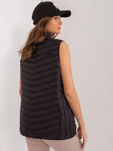 Women's black vest