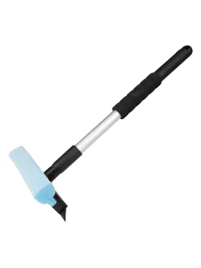 Glass, windows and mirrors washer + telescopic aluminum water squeegee 46/70 cm amio-03854
