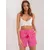 Women's dark pink shorts