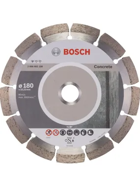 Diamond cutting disc Standard for Concrete, Ø 180mm