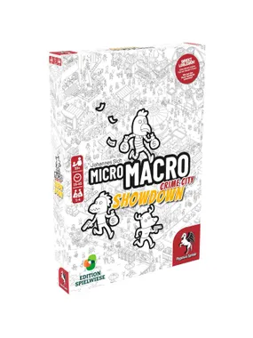 MicroMacro: Crime City 4 - Showdown, board game