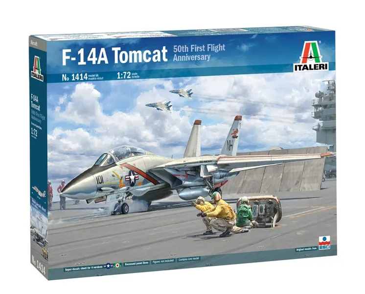 ITALERI F-14A Tomcat Recessed Line Panels 50