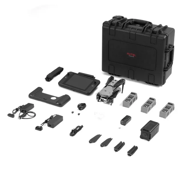 Autel EVO II Dual 640T Enterprise Rugged Bundle V3 dronu pelēks