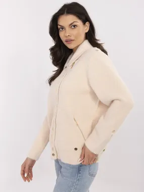 Women's light beige transition jacket