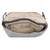 Women's leather waist bag BLC-24-2815 SILVER