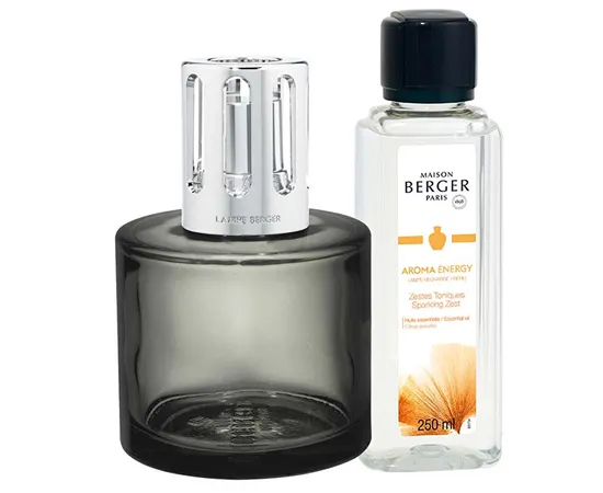 Gift set catalytic lamp Aroma Energy gray + refill Fresh tonic 250 ml