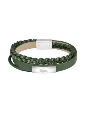 Fusion Green Leather Bracelet 2040319