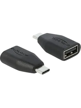 USB adapter data blocker USB-C plug > USB-A socket