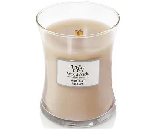 Scented candle vase White Honey 275 g