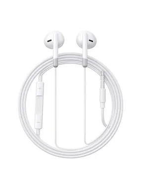 Wired Earphones JR-EW01, Half in Ear (White)