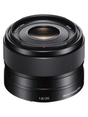 Sony 35 mm f/1.8 type E fastening
