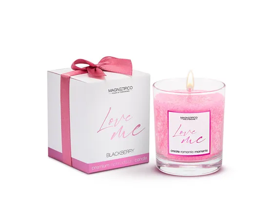 Scented candle Love me Blackberry (Scented Candle) 125 g