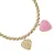 Charming gilded bracelet with hearts Incanto SAVA06