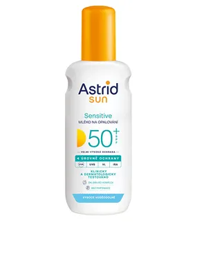 Milk in spray for tanning Sensitiv SPF 50+ Sun 150 ml