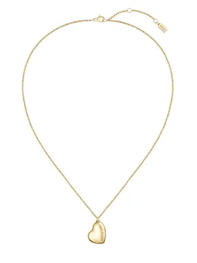 Charming gold-plated steel necklace Honey 1580574