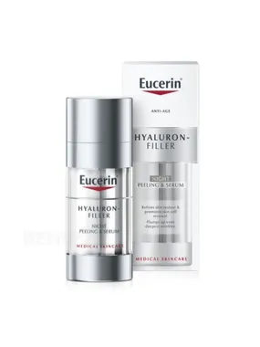 Night restoring and filling serum Hyaluron Filler (Night Peeling & Serum) 30 ml