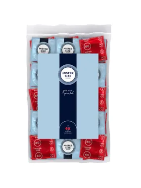 MISTER SIZE - CONDOM SIZE XL 60 MM (100 UNITS)