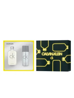 Set Calvin Klein: CK One, Eau De Toilette, Unisex, 100 ml + CK One, Deodorant Spray, Unisex, 150 ml