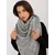 Women's gray Scarf shawl / scarf / cowl