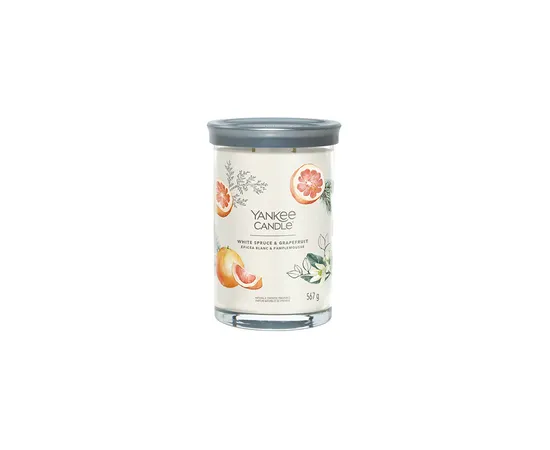 White Spruce & Grapefruit Signature Tumbler Candle ( bílý smrk a grapefruit ) - Vonná svíčka, 567g, 567.0g