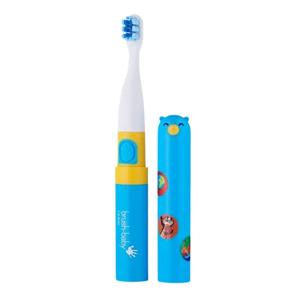 Go-Kidz Travel Sonic Toothbrush for Kids 3+ Years Blue/Pink