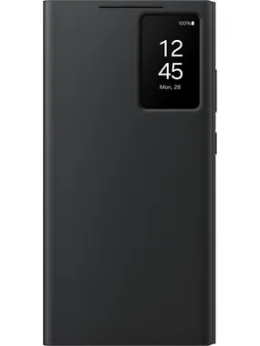 Samsung Galaxy S24 Ultra - Smart View Wallet Case - Black (Refurbished)