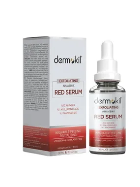 Exfoliating Aha+Bha Niacinamide Red Serum exfoliating face serum 30ml