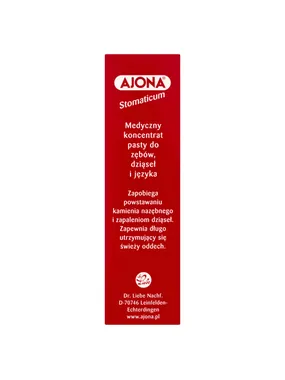 Stomaticum medical concentrate of toothpaste for gums and tongue 25ml