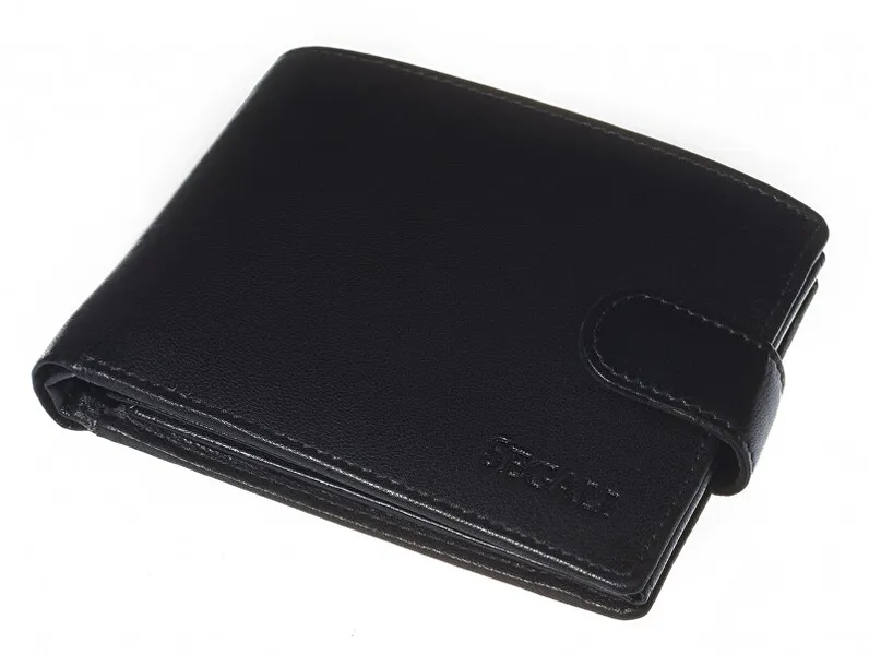 Men's leather wallet 2511 black