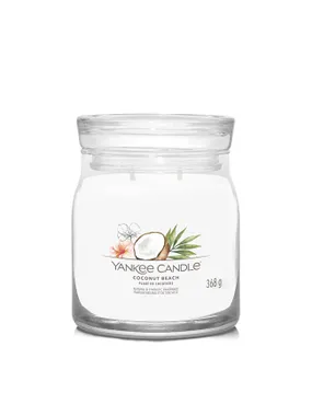 Aromatic candle Signature glass medium Coconut Beach 368 g