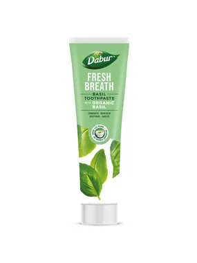 Fresh basil toothpaste toothpaste fresh breath with organic basil 100ml