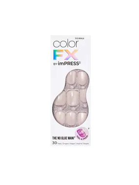 Glue-on nails ImPRESS Color FX - Rebel 30 pcs