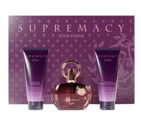 Supremacy Purple - EDP 100 ml + shower gel 100 ml + moisturizing body lotion 100 ml