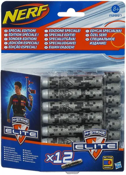 Set, Nerf, N-Strike, Refill, Darts, For Boys, 8+ years, 12 pcs