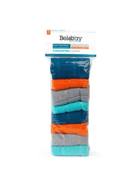 Beldray LA066374BEU7 SUPER ABSORBENT MICROFIBRE CLOTHS
